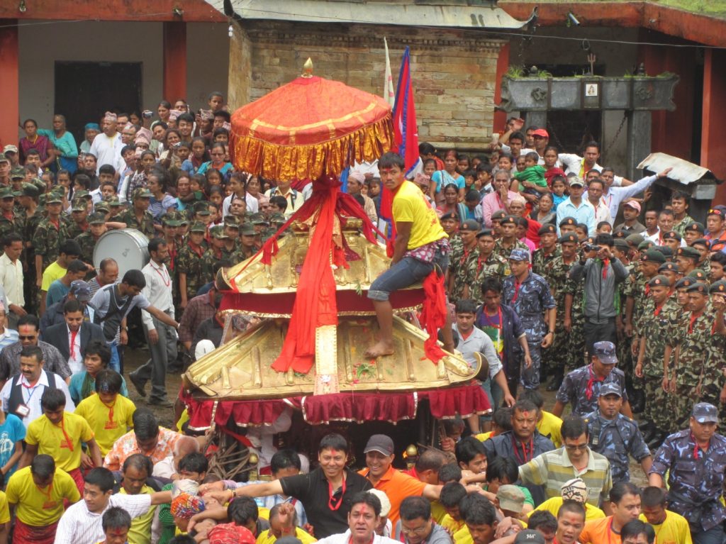 (The Chariot of Rana Ujeshwori Bhagwoti)